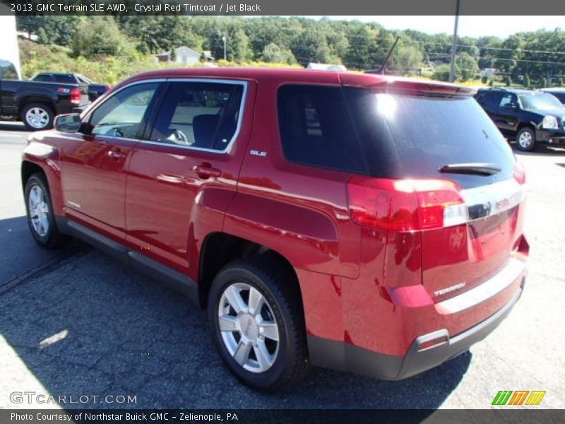 Crystal Red Tintcoat / Jet Black 2013 GMC Terrain SLE AWD