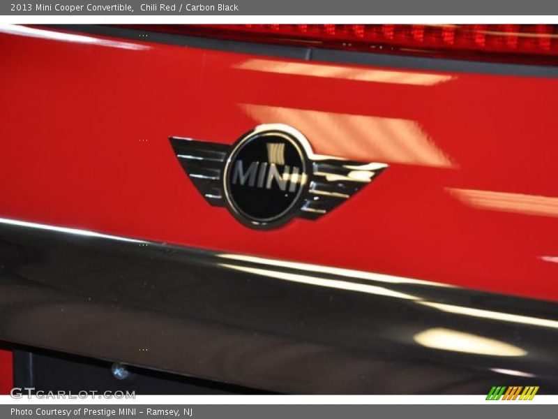 Chili Red / Carbon Black 2013 Mini Cooper Convertible