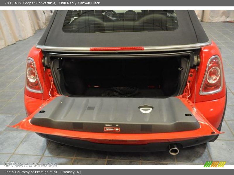 Chili Red / Carbon Black 2013 Mini Cooper Convertible