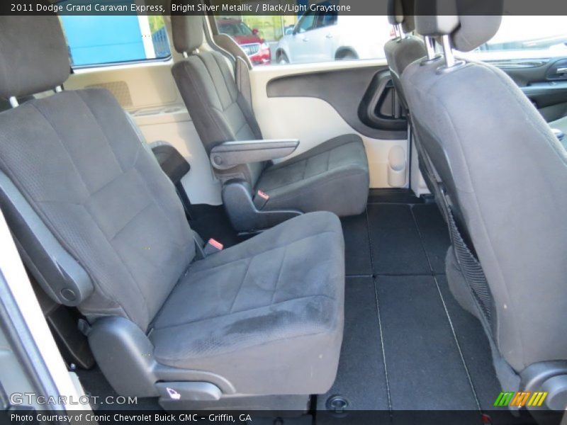 Bright Silver Metallic / Black/Light Graystone 2011 Dodge Grand Caravan Express