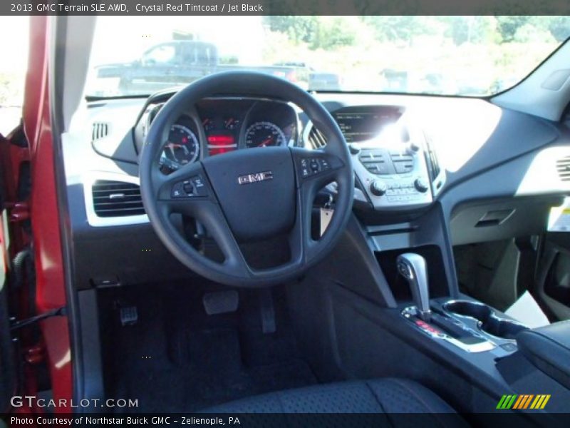 Crystal Red Tintcoat / Jet Black 2013 GMC Terrain SLE AWD