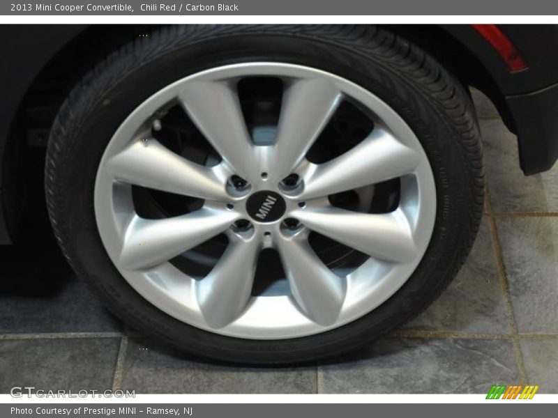 Chili Red / Carbon Black 2013 Mini Cooper Convertible