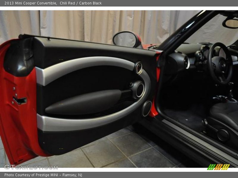 Chili Red / Carbon Black 2013 Mini Cooper Convertible