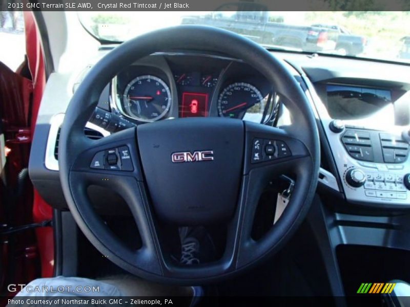 Crystal Red Tintcoat / Jet Black 2013 GMC Terrain SLE AWD