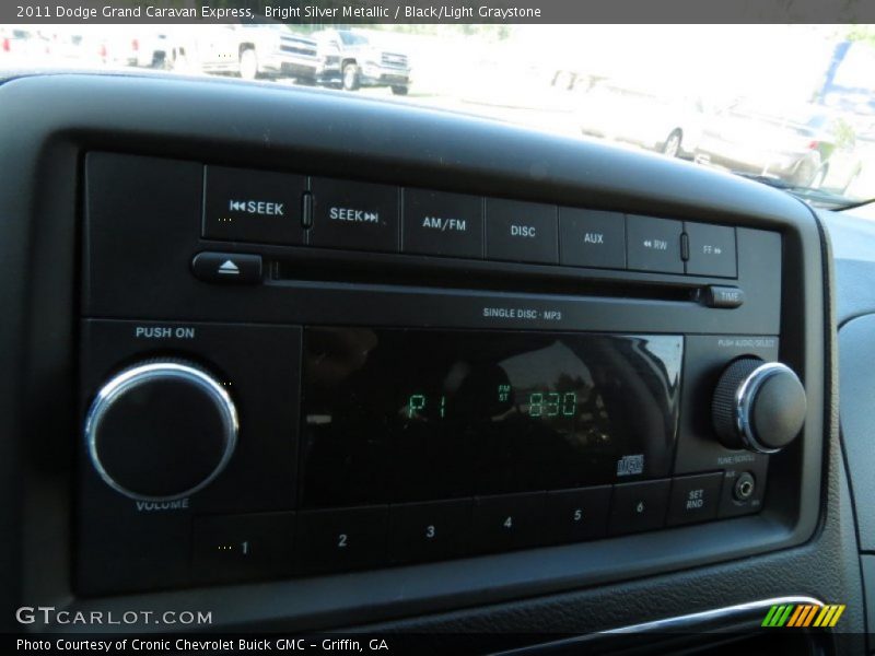 Bright Silver Metallic / Black/Light Graystone 2011 Dodge Grand Caravan Express