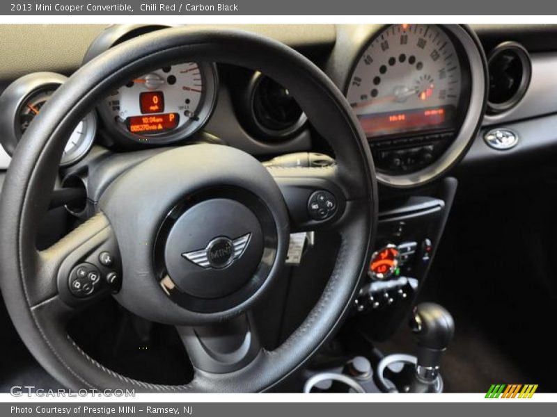 Chili Red / Carbon Black 2013 Mini Cooper Convertible