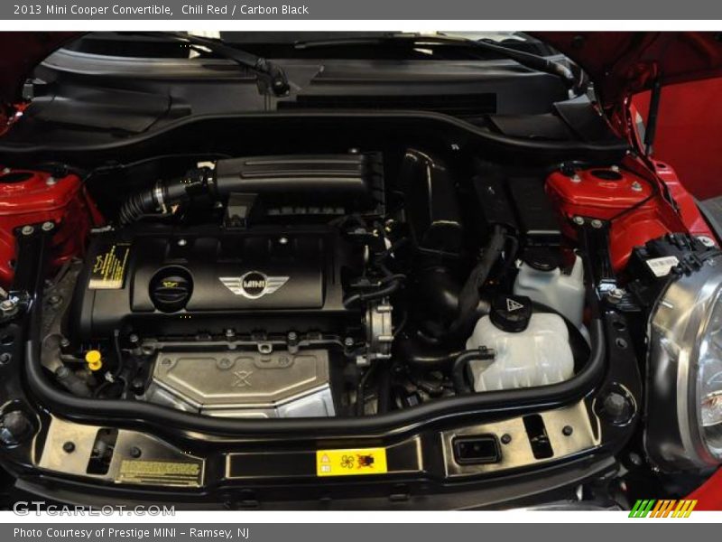 Chili Red / Carbon Black 2013 Mini Cooper Convertible