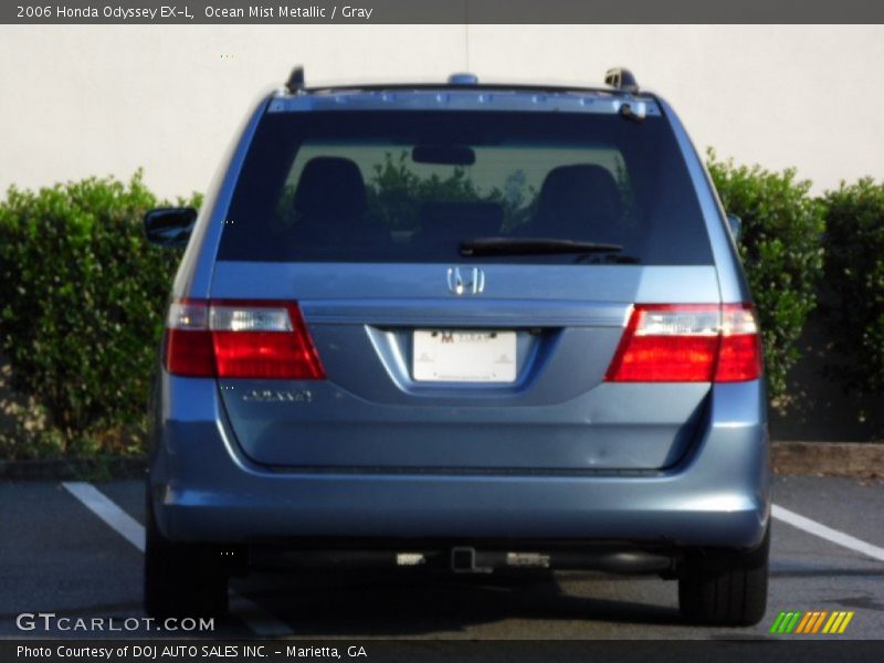 Ocean Mist Metallic / Gray 2006 Honda Odyssey EX-L