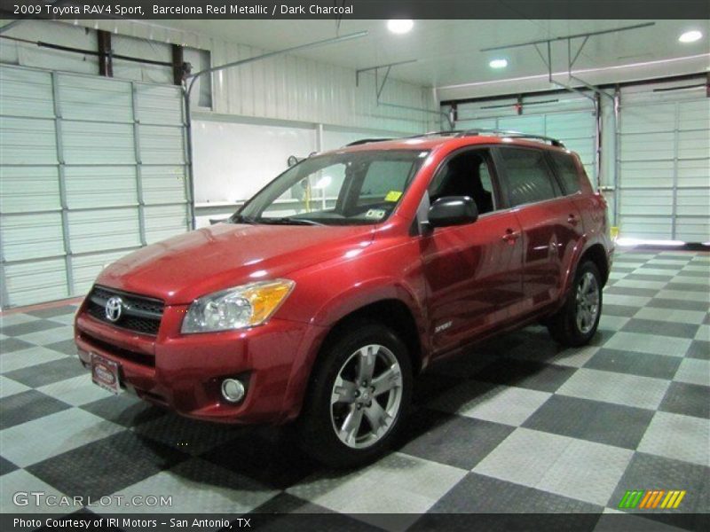 Barcelona Red Metallic / Dark Charcoal 2009 Toyota RAV4 Sport