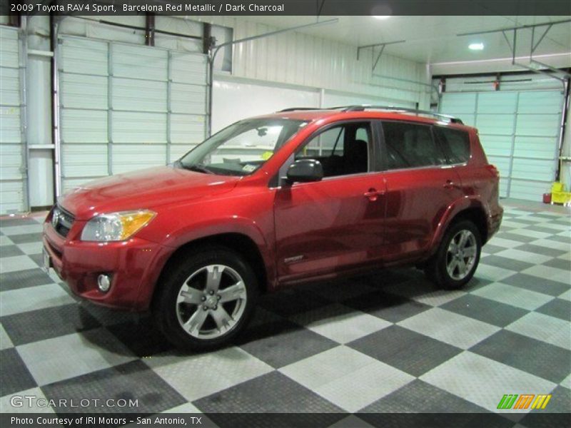Barcelona Red Metallic / Dark Charcoal 2009 Toyota RAV4 Sport
