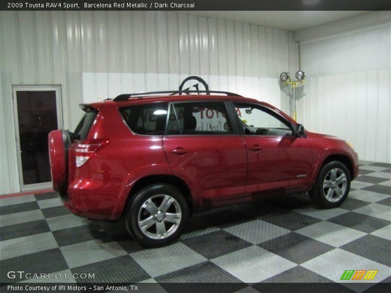 Barcelona Red Metallic / Dark Charcoal 2009 Toyota RAV4 Sport