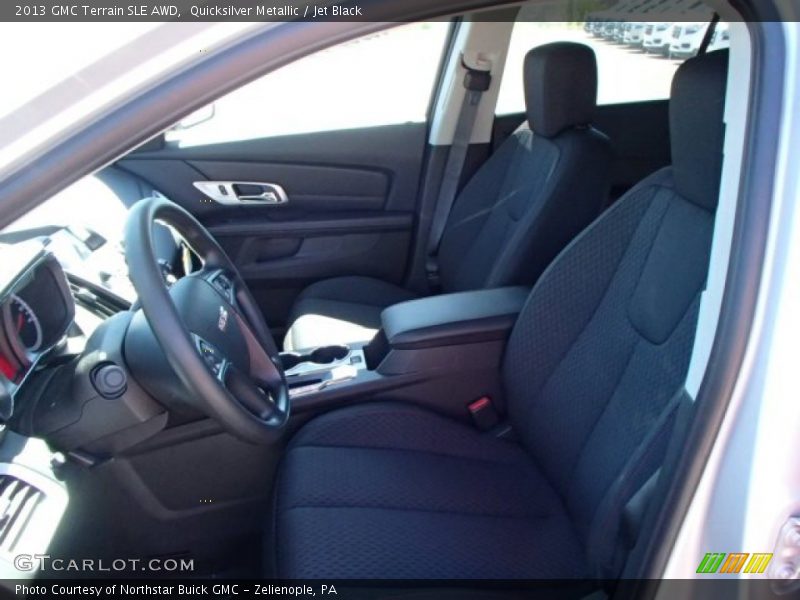 Quicksilver Metallic / Jet Black 2013 GMC Terrain SLE AWD