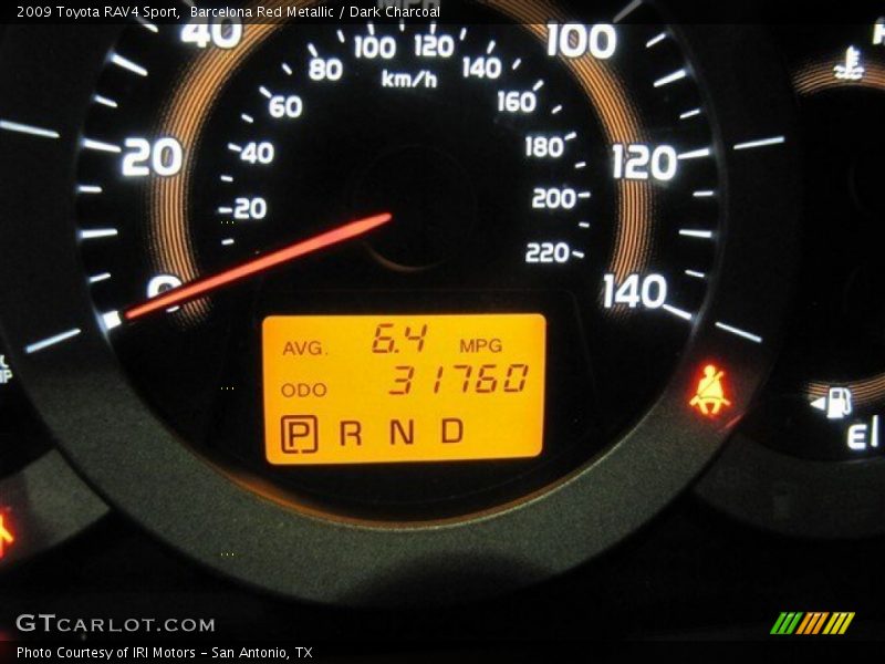 Barcelona Red Metallic / Dark Charcoal 2009 Toyota RAV4 Sport