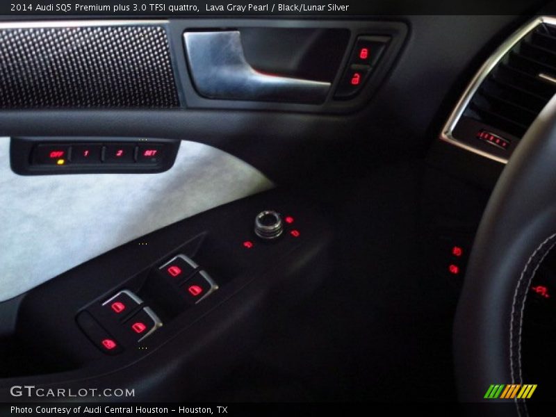 Lava Gray Pearl / Black/Lunar Silver 2014 Audi SQ5 Premium plus 3.0 TFSI quattro