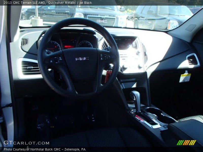 Quicksilver Metallic / Jet Black 2013 GMC Terrain SLE AWD
