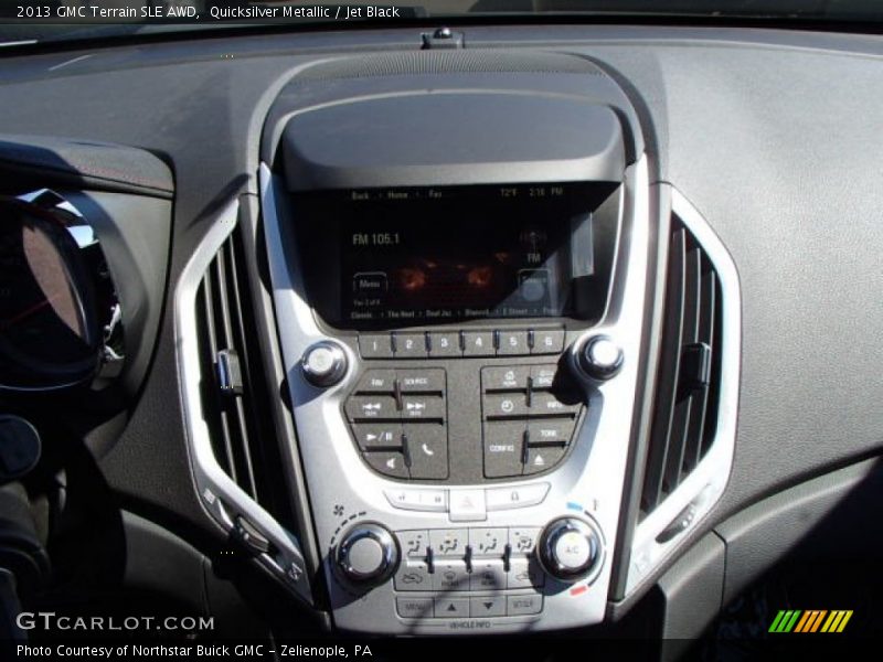 Quicksilver Metallic / Jet Black 2013 GMC Terrain SLE AWD