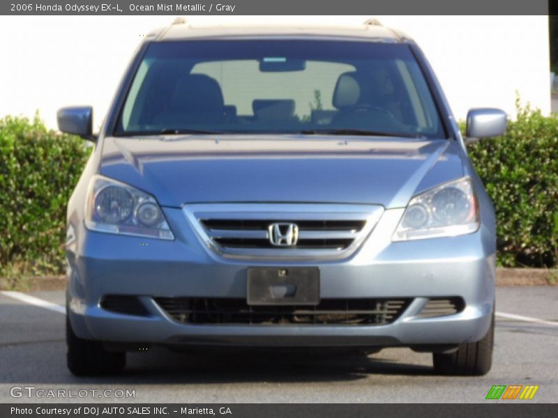 Ocean Mist Metallic / Gray 2006 Honda Odyssey EX-L