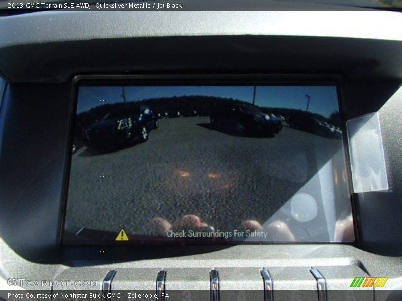 Quicksilver Metallic / Jet Black 2013 GMC Terrain SLE AWD