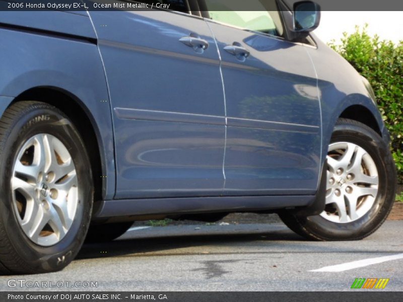Ocean Mist Metallic / Gray 2006 Honda Odyssey EX-L