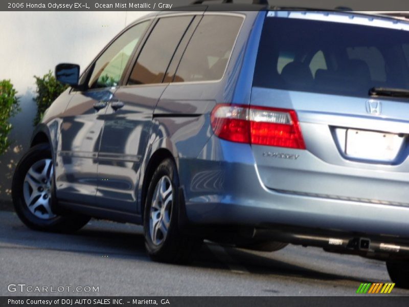 Ocean Mist Metallic / Gray 2006 Honda Odyssey EX-L