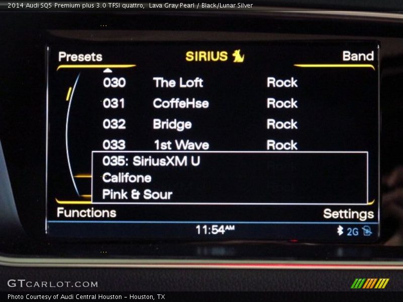 Lava Gray Pearl / Black/Lunar Silver 2014 Audi SQ5 Premium plus 3.0 TFSI quattro