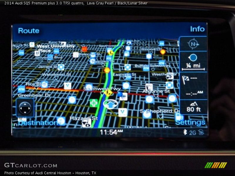 Navigation of 2014 SQ5 Premium plus 3.0 TFSI quattro