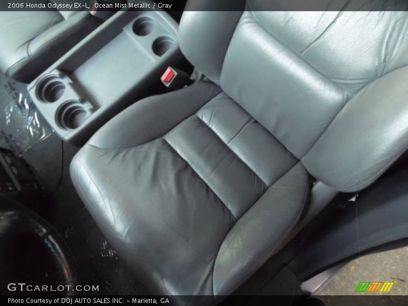 Ocean Mist Metallic / Gray 2006 Honda Odyssey EX-L