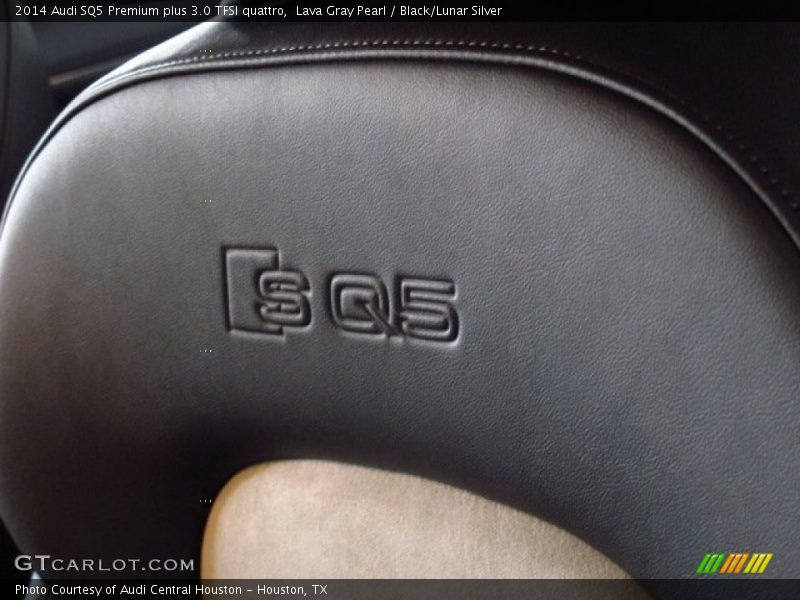 Lava Gray Pearl / Black/Lunar Silver 2014 Audi SQ5 Premium plus 3.0 TFSI quattro
