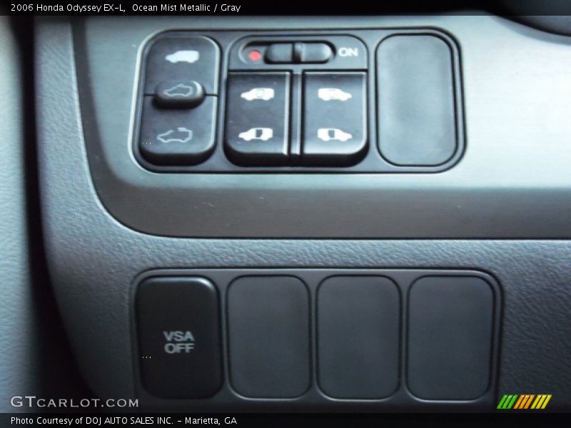 Ocean Mist Metallic / Gray 2006 Honda Odyssey EX-L