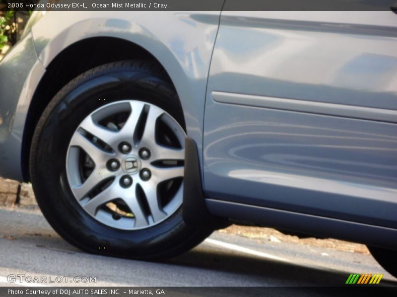 Ocean Mist Metallic / Gray 2006 Honda Odyssey EX-L