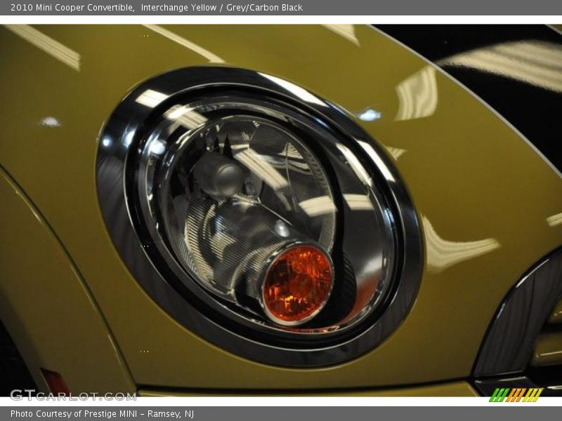 Interchange Yellow / Grey/Carbon Black 2010 Mini Cooper Convertible