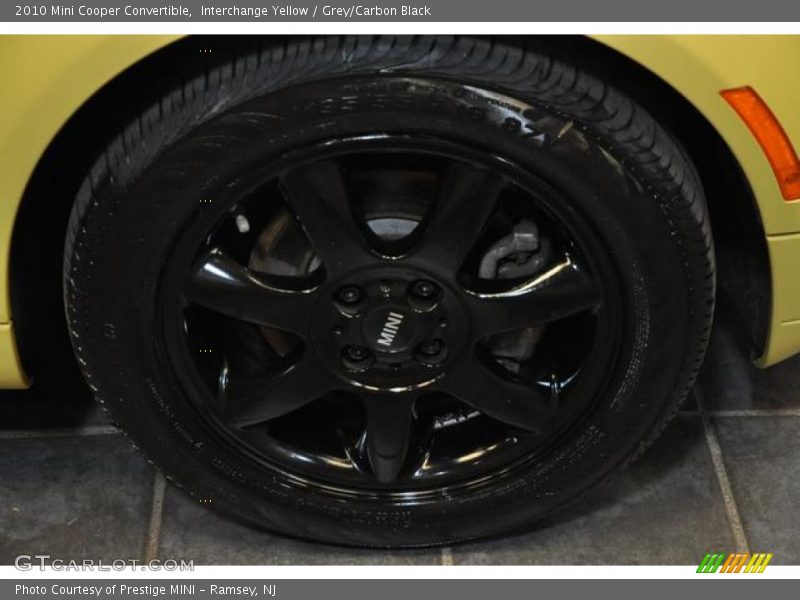Interchange Yellow / Grey/Carbon Black 2010 Mini Cooper Convertible