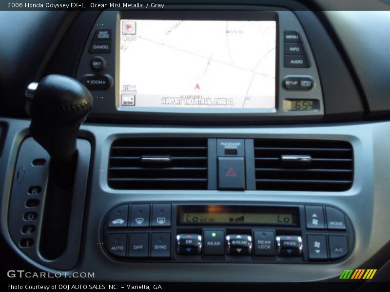 Ocean Mist Metallic / Gray 2006 Honda Odyssey EX-L