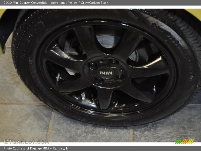 Interchange Yellow / Grey/Carbon Black 2010 Mini Cooper Convertible