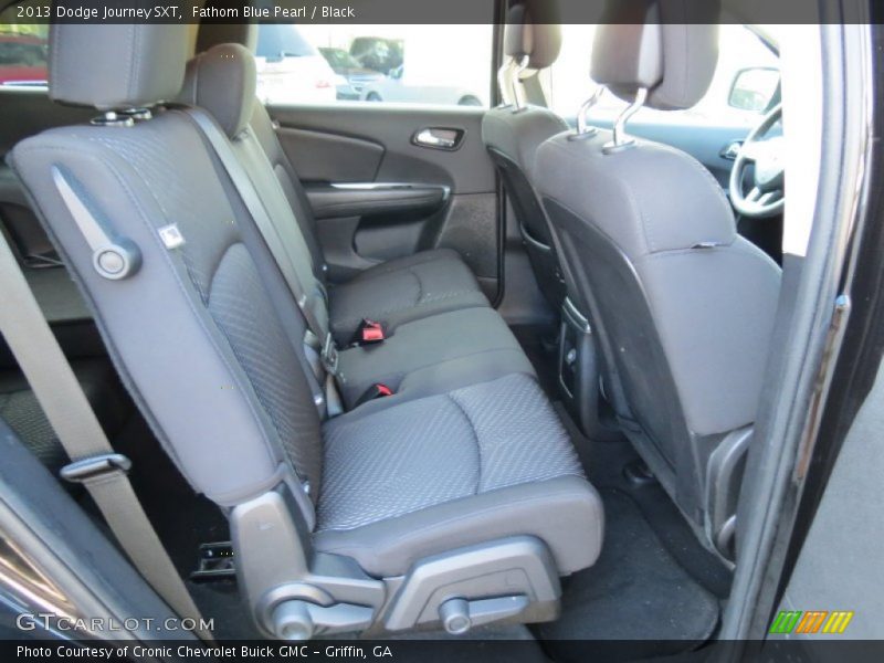 Fathom Blue Pearl / Black 2013 Dodge Journey SXT