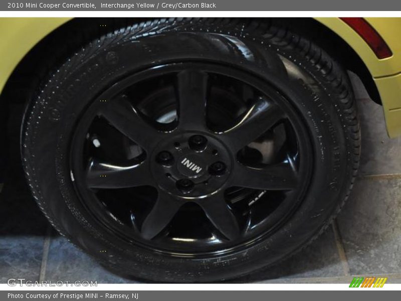 Interchange Yellow / Grey/Carbon Black 2010 Mini Cooper Convertible