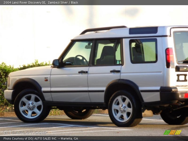 Zambezi Silver / Black 2004 Land Rover Discovery SE