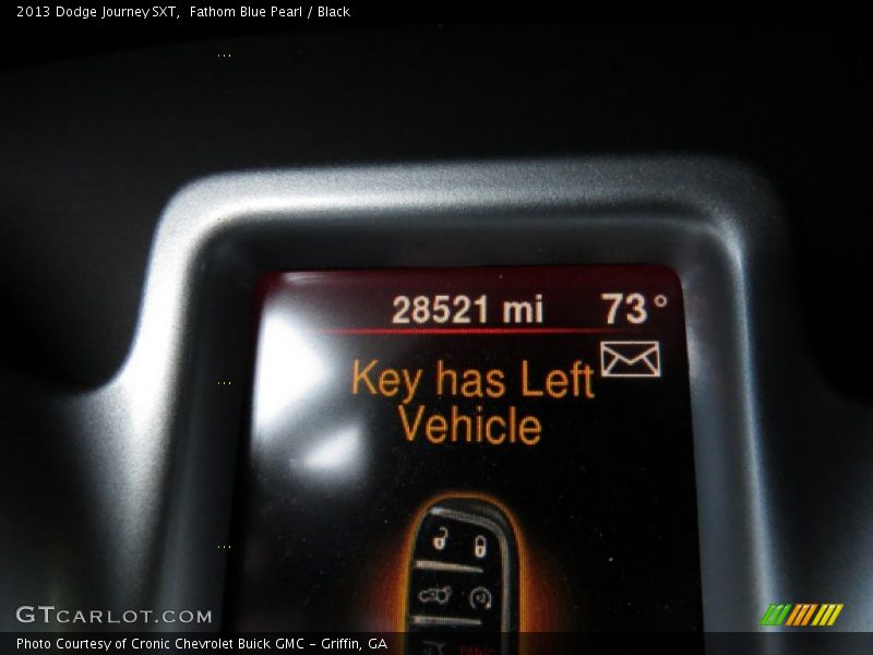Fathom Blue Pearl / Black 2013 Dodge Journey SXT