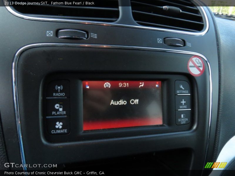Fathom Blue Pearl / Black 2013 Dodge Journey SXT