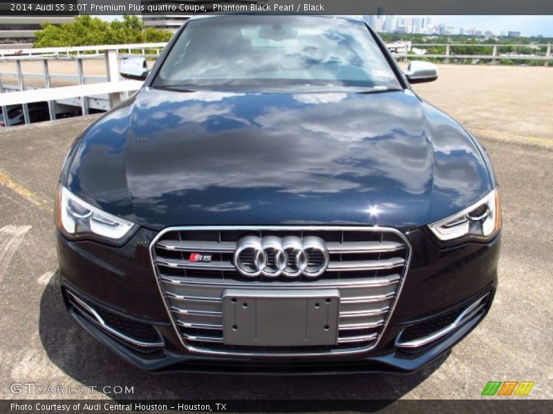 Phantom Black Pearl / Black 2014 Audi S5 3.0T Premium Plus quattro Coupe