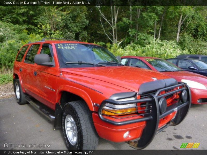 Flame Red / Agate Black 2000 Dodge Durango SLT 4x4