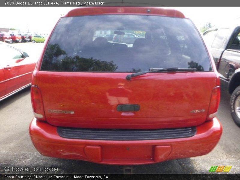 Flame Red / Agate Black 2000 Dodge Durango SLT 4x4