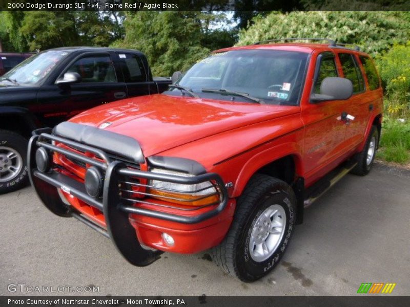 Flame Red / Agate Black 2000 Dodge Durango SLT 4x4