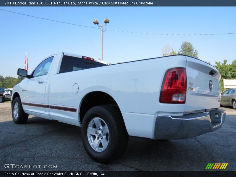 Stone White / Dark Slate/Medium Graystone 2010 Dodge Ram 1500 SLT Regular Cab