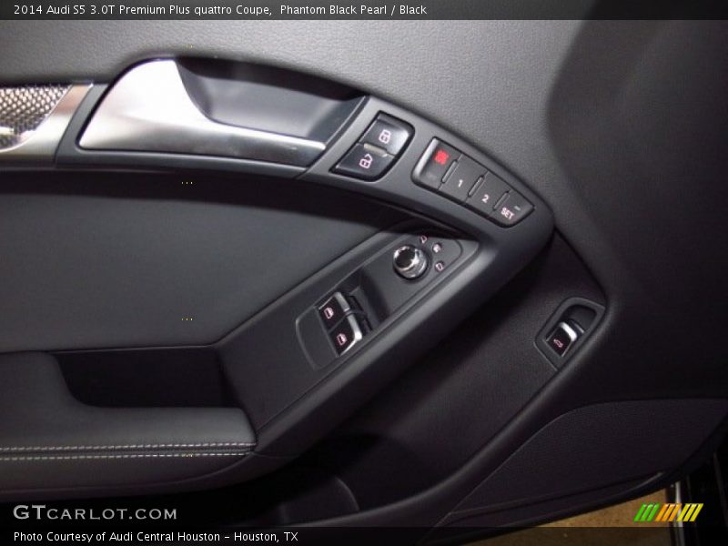 Phantom Black Pearl / Black 2014 Audi S5 3.0T Premium Plus quattro Coupe