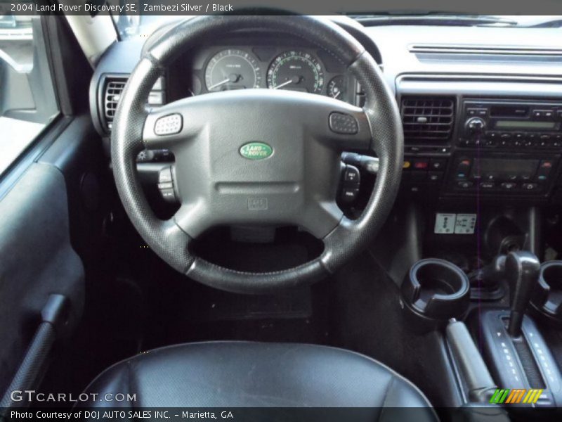 Zambezi Silver / Black 2004 Land Rover Discovery SE