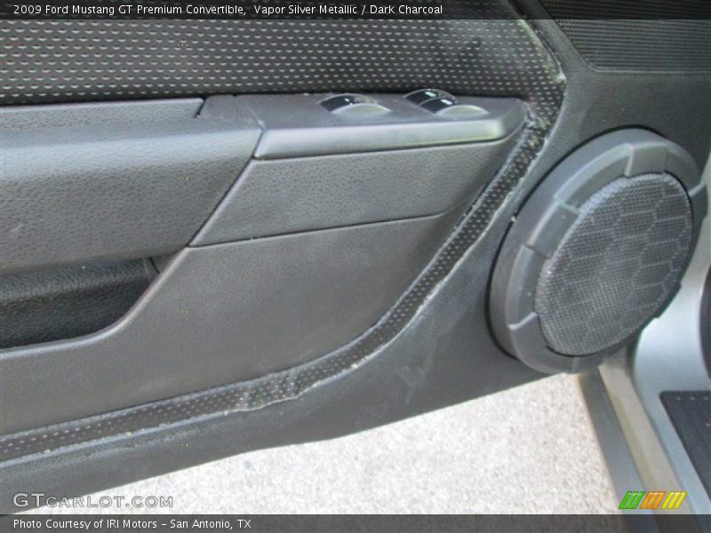 Vapor Silver Metallic / Dark Charcoal 2009 Ford Mustang GT Premium Convertible