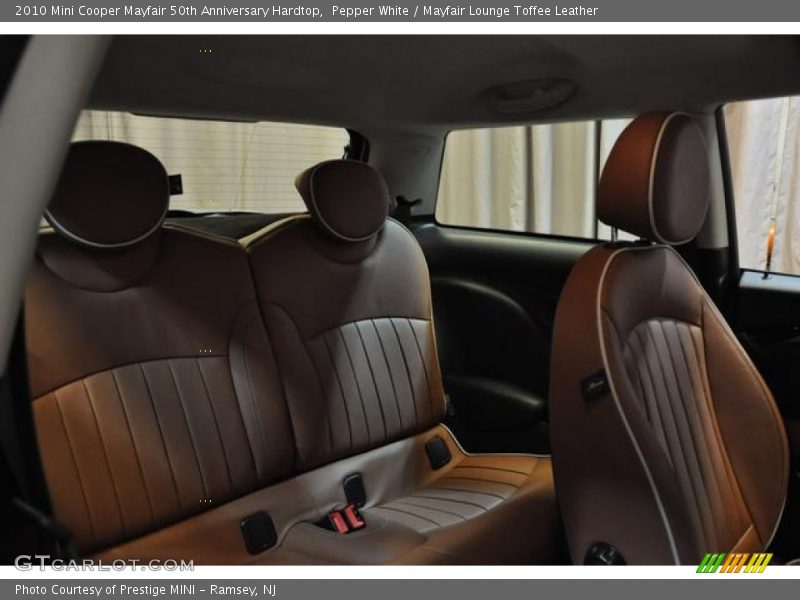 Pepper White / Mayfair Lounge Toffee Leather 2010 Mini Cooper Mayfair 50th Anniversary Hardtop