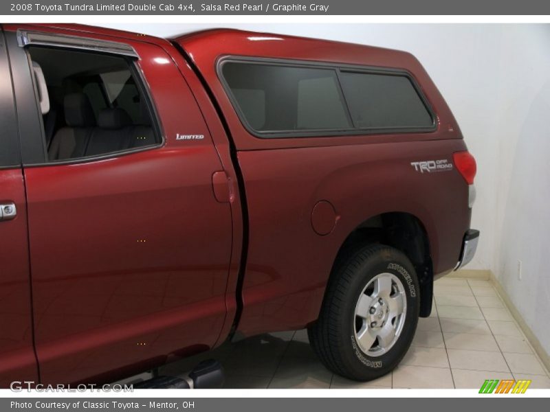 Salsa Red Pearl / Graphite Gray 2008 Toyota Tundra Limited Double Cab 4x4