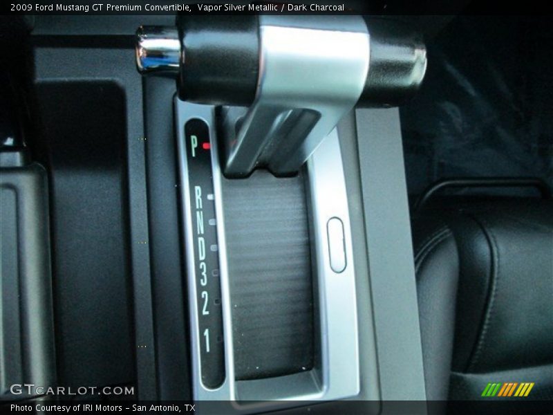 Vapor Silver Metallic / Dark Charcoal 2009 Ford Mustang GT Premium Convertible